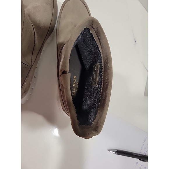 Cole Haan  Women's Waterproof Taupe Bootie Waterproof G16 W04019 Sz 9.5 B - Picture 10 of 16
